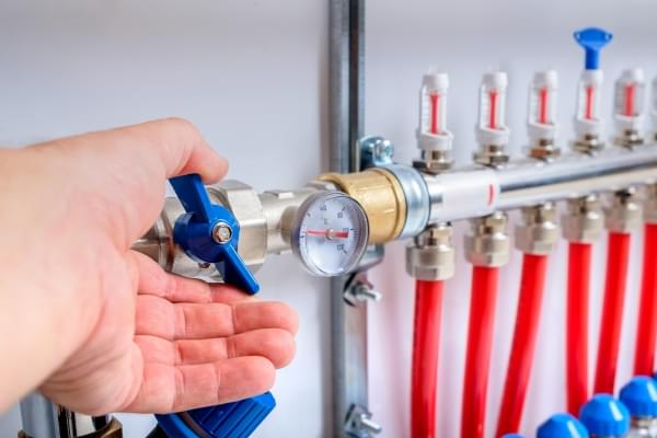 гребінка, колектор систем тепла підлога